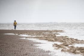 Pollution in the sea at St Anne's