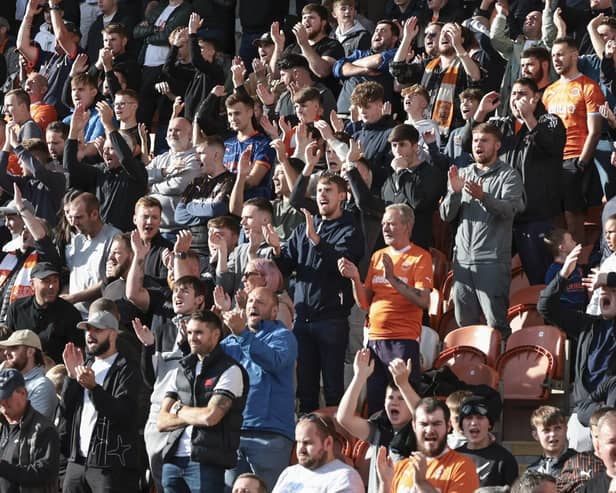 The Seasiders support was strong for the home game against Reading back in September.