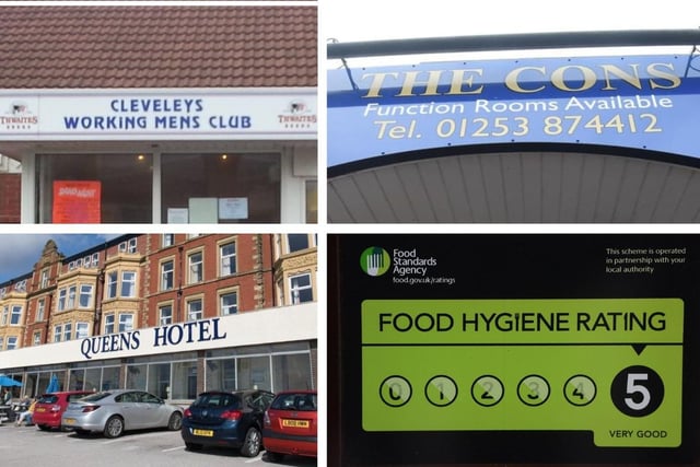 These are the eateries and venues that have been awarded a five star hygiene rating in Wyre.