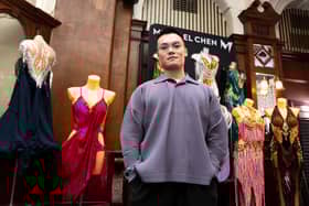 Designer Michael Chen at the Blackpool Dance Festival at the Winter Gardens. Photo: Kelvin Stuttard