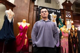 Designer Michael Chen at the Blackpool Dance Festival at the Winter Gardens. Photo: Kelvin Stuttard