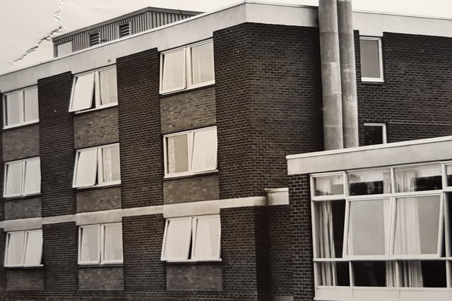 This was June 1966 when nurse's accommodation first opened
