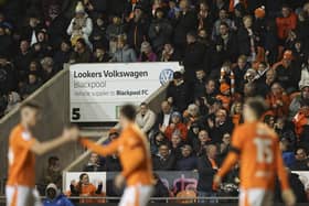 The Seasiders supporters in attendance got behind Neil Critchley's side in the victory over Morecambe.