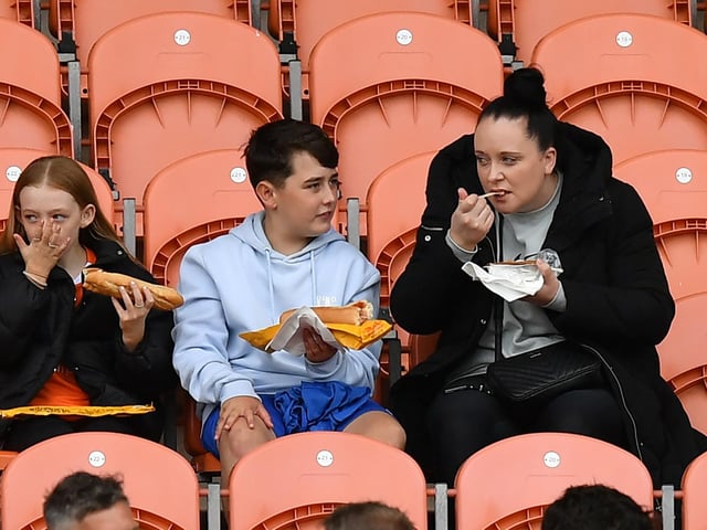 Blackpool fans were at Bloomfield Road for the Seasiders' opening game of the season.