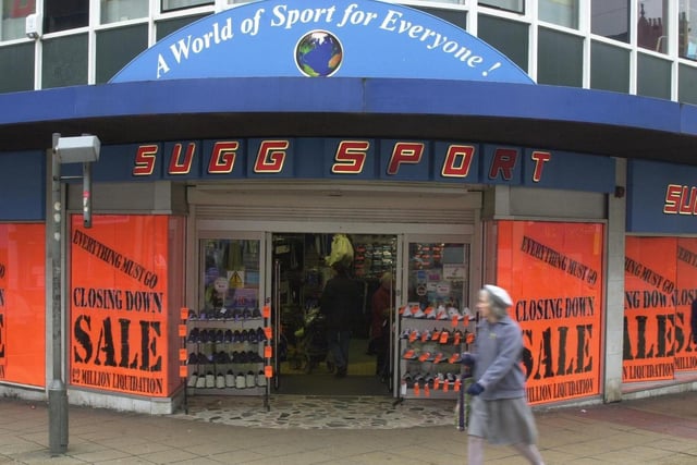 Sugg Sport on Pinstone Street, Sheffield was an old-fashioned sports shop and anyone shopping for sporty Christmas gifts would have headed there at one time. Frank Howe Sugg, a well-known Victorian cricketer and footballer, and his brother Walter Sugg, also a great cricketer, set up the family business. Sadly, Sugg Sport closed its 11 branches in 2000.