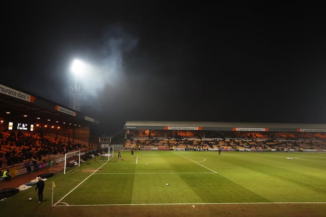 Port Vale are currently just one point off the play-offs with five wins in 11 games (League odds: 100/1).
