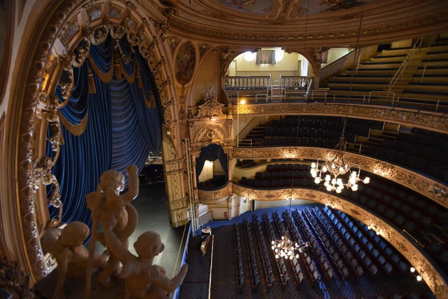The stunning interior of The Grand Theatre