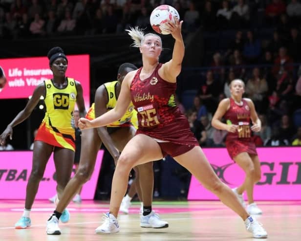 Eleanor Cardwell has been chosen for England's Netball World Cup squad