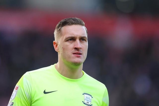 The Preston North End man has kept 13 clean sheets in 46 appearances this term, meaning he has conceded on average every 74 minutes, letting in 56 goals in total.