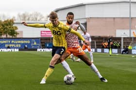 Blackpool scored a late equaliser to draw with Oxford United