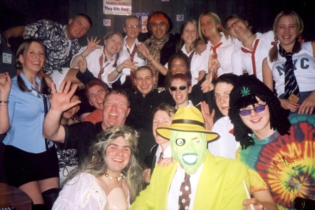 A Cahoots party for Comic Relief in 2001