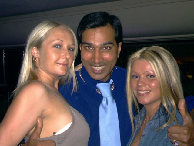 Shabaz who starred in Big Brother and friend in 2006