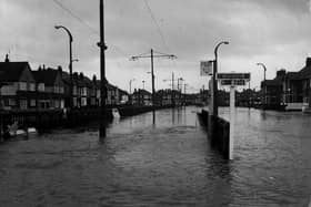 The Floods of 1977 on Anchorsholme Lane East
