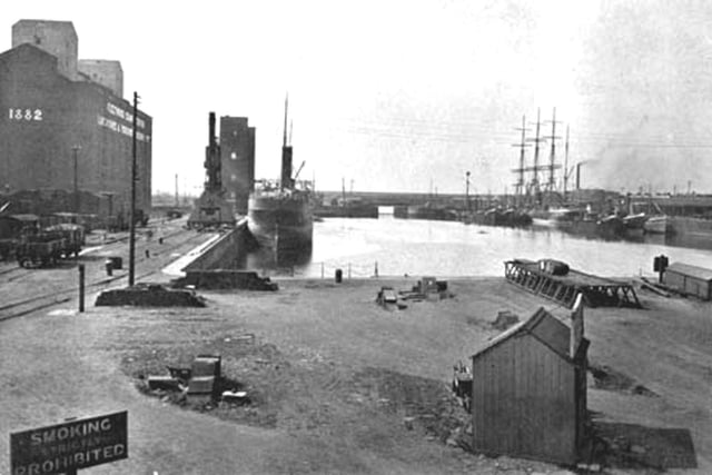 Wyre Dock in 1885