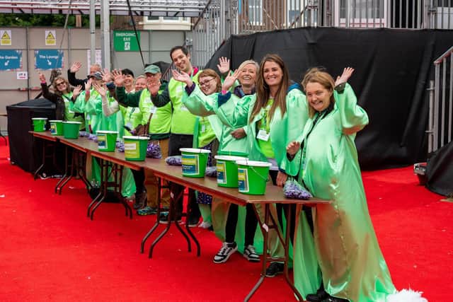 Collectors on behalf of The Samaritans at Lytham Festival