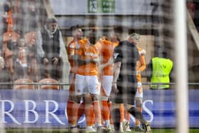 Jake Beesley scored the only goal of the game in Blackpool's victory over Fleetwood (Photographer Lee Parker / CameraSport)