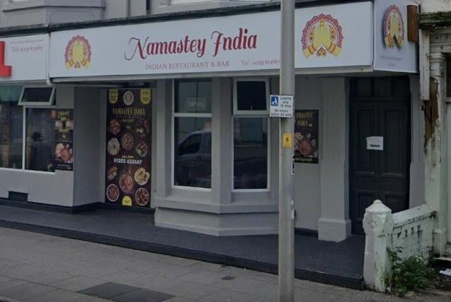 Namastey India on Albert Road has a rating of 4.6 out of 5 from 110 Google reviews