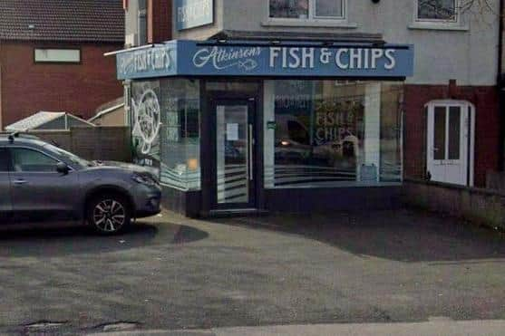 Atkinsons Fish and Chips, Morecambe