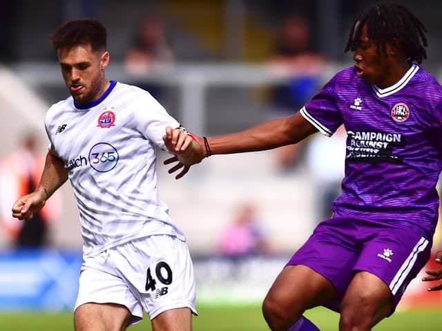 Joe Riley is one of the nine players to be released by AFC Fylde Picture: AFC Fylde