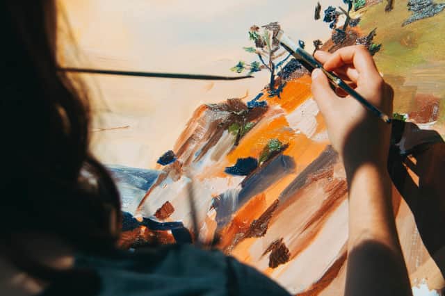 Painting classes in Lytham St Annes. Photo credit: Unsplash