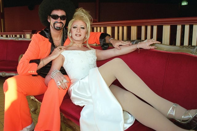 Lionel Vinvyl meets Funny Girl's Zoe who he co-starred with in the Wednesday show at Funny Girls