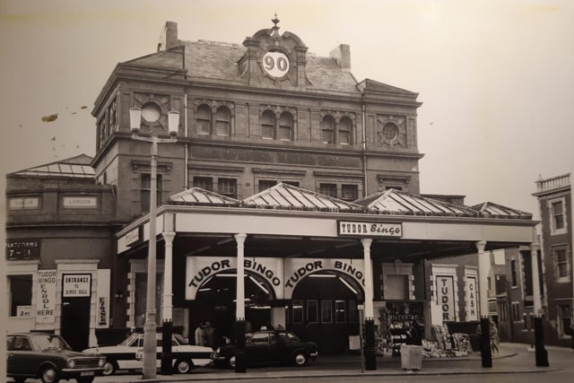 This was 1973. The trains were long gone and the station was used as a bingo hall
