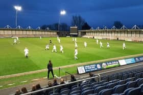 Playing at Mill Farm did not work to Fylde's advantage against Huddersfield