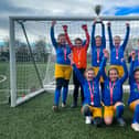 The St Nicholas' team who won the Premier League Primary Stars tournament