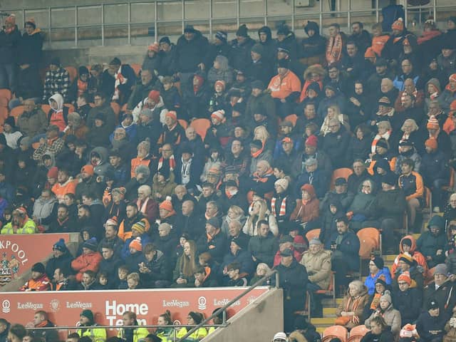 Blackpool fans have been out in force this season