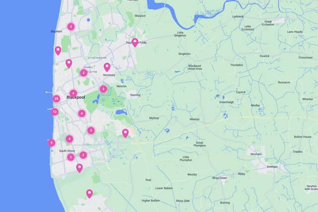 Mapping sexual harassment on Blackpool's Streets