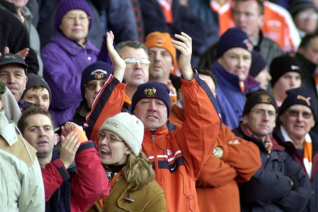 The opening of Blackpool Football Clubs new stadium at Bloomfield Road, 2002