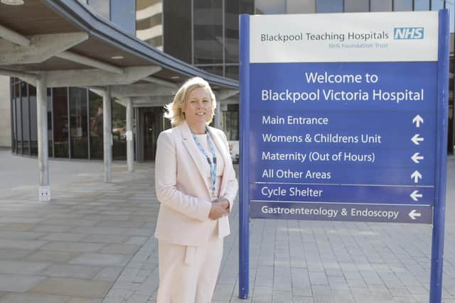 Trish Armstrong, Chief Executive, Blackpool Teaching Hospitals NHS Foundation Trust. credit: BEN HEWES