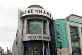 Blackpool's former Debenhams store