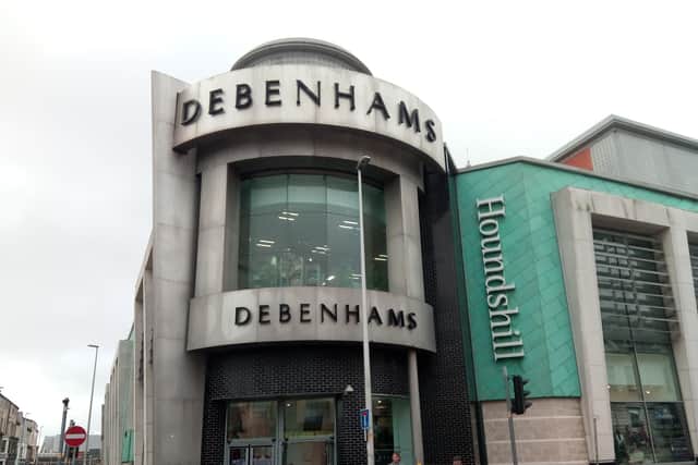 Blackpool's former Debenhams store