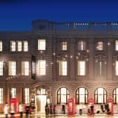Artist’s impression of the restored Post Office building