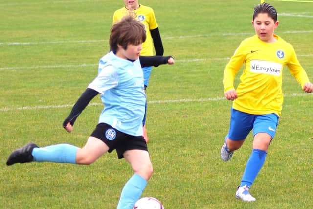 The CN Sports Blues and Spirit of Youth Scorpions players are continuing to develop Picture: Karen Tebbutt