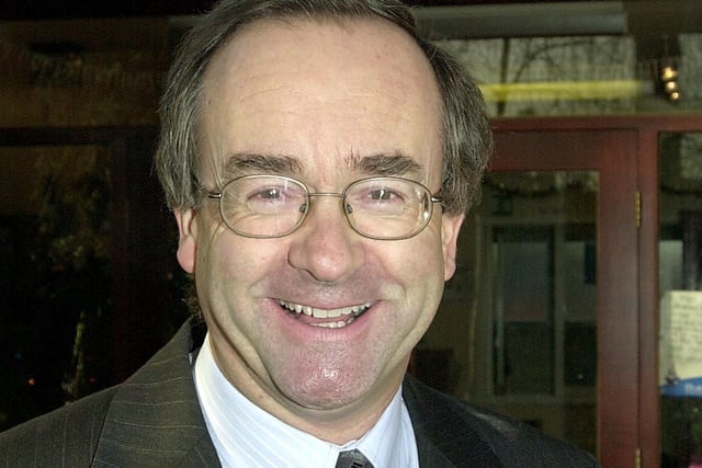 Richard Redcliffe, headteacher at Asdell School in 2001