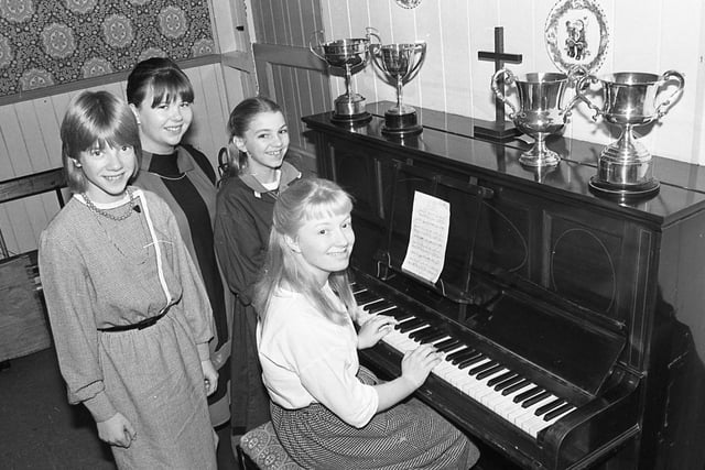 Freckleton Music Festival entrants (from left): Amanda Smith, Suzanne Howlett, Janine Bird, and Beverley Parkinson