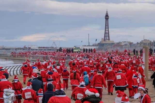 Blackpool Santa Dash returns on Sunday, December 4