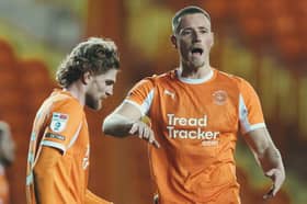 Blackpool central defender Fraser Horsfall