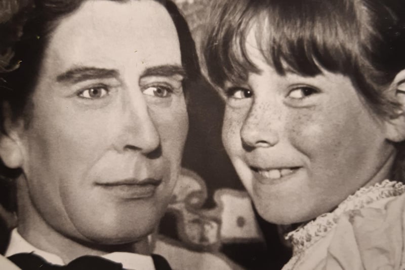 This was in July 1981 when Blackpool's Madame Tussauds unveiled its new Prince Charles waxwork ahead of his marriage to Diana. But who is the girl?