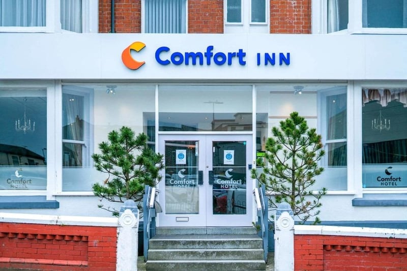 Comfort Inn on Adelaide Street, is 0.3 miles from Blackpool Tower and has an 7.8 out of ten from  556 reviews