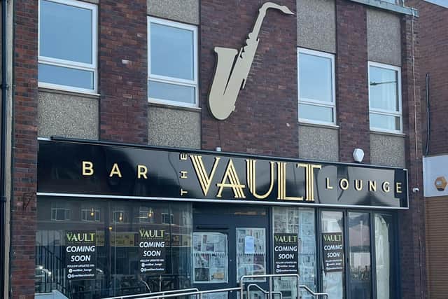 The Vault bar has opened in the former Barclays Bank on Crescent East, Cleveleys