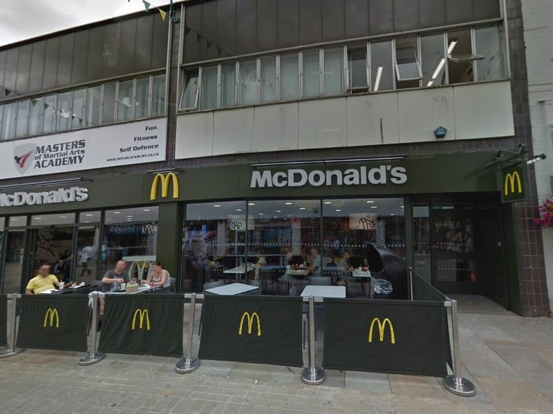 The McDonald's on King William Street has a rating of 3.7 out of 5 from 955 Google reviews
