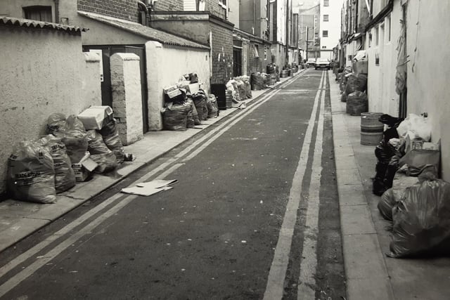 This was the back of Hull Road, mid 80s