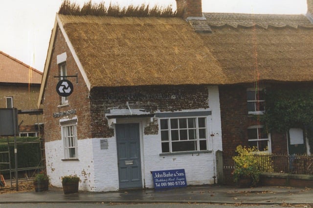 This was probably the quaintest Nat West branch ever -  Wrea Green October 1984