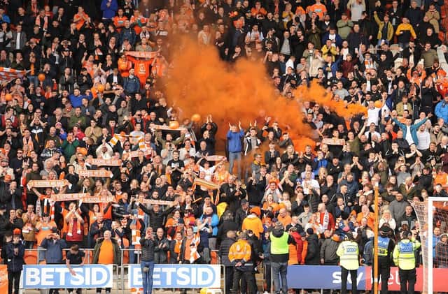 Blackpool fans have loved being back at Bloomfield Road this season