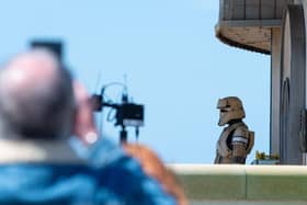 Shoretroopers arrived on the Fylde coast for Star Wars Andor filming