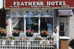 The Feathers Hotel, Albert Road(3 stars ), 0.3 miles from Blackpool Tower -this hotel scored  8 out of 10 from 45 reviews