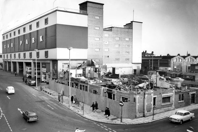One of Blackpool 's oldest pubs, The Talbot, comes down in 1968